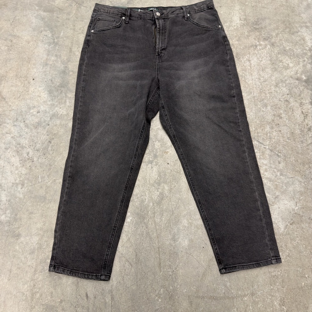 wild fable Women's High-Rise Washed Black Jeans
